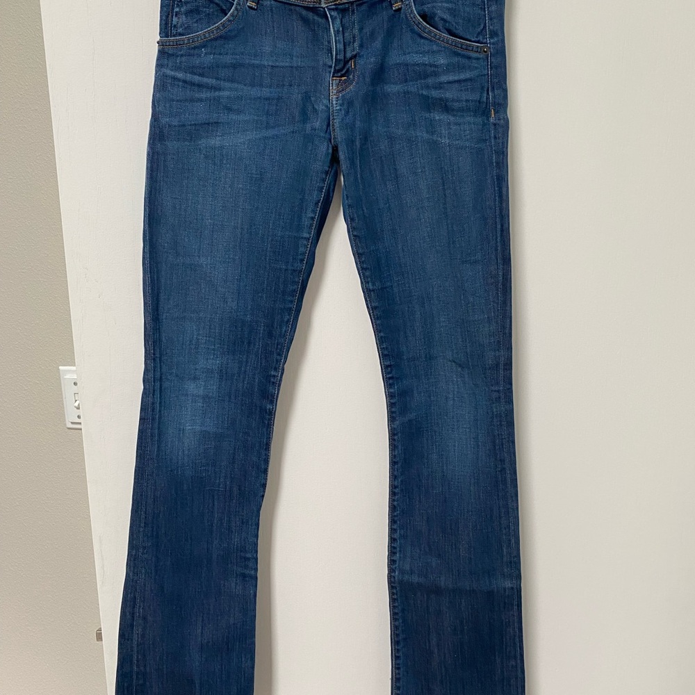 Boot Cut Women's Jeans in Deep Indigo